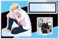 【中古】アクリルスタンド・アクリルパネル 松野千冬 パーツ付きBIGアクリルスタンド vol.2 「東京卍リベンジャーズ ～場地圭介からの手紙～」