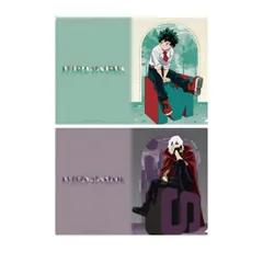 【新品/公式】僕のヒーローアカデミア_クリアファイルセット 1.緑谷出久・死柄木弔 公式グッズ colleize