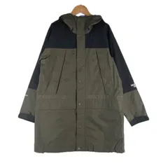 極美品 THE NORTH FACE ザ・ノースフェイス GORE-TEX マウンテンレインテックスコート NP11940 無地 春夏 SS マウンテンパーカー ナイロン カーキ メンズ【古着】【中古】【送料無料】