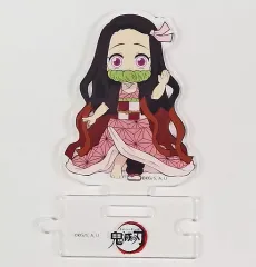 【中古】アクリルスタンド・アクリルパネル 竈門禰豆子(口枷あり) 「鬼滅の刃 無限列車編・遊郭編 キャラクター絵巻カフェ in ufotable Cafe×マチ★アソビCAFE 描き下ろしみにきゃら繋がるランダムアクリルスタンドA(遊郭編)」