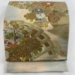 螺鈿細工 袋帯 鳳凰 金彩 金糸 正絹 Q1133 螺鈿細工 袋帯 鳳凰 金彩 金糸 正絹 Q1133