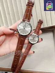 【今日特価】OMEGA オメガ カップルウォッチ デュアルカレンダー クォーツムーブメント 316L ステンレスケース