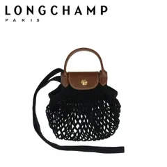 ロンシャン LONGCHAMP ル・プリアージュ フィレ XS 2WAYバッグ ショルダーバッグ / ハンドバッグ LE PLIAGE Filet ミニバッグ クロスボディ 10139 HVH 001 NOIR Black