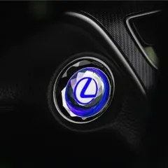 新品 (CAI) に適しレクサス 車エンジン スタートボタン クリスタルワンボタンスタートカバー エンジンボタンカバー 車のエンジンボタンカバー ボタンスイッチ装飾カバー 内装カスタムパーツ アクセサリーキズ防止防塵 取り付け簡単1pcsセット (レクサス