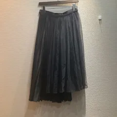 ノワール ケイニノミヤ Kei Ninomiya シフォン プリーツ ロング