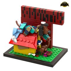 WE DA BRIXX DOGGYSTYLE ALBUM BRICK SET (SNOOP DOGG スヌープドッグ ブロッグ おもちゃ TOY 玩具 ヒップホップ HIP HOP オフィシャル ドギースタイル アルバム 輸入 海外 ブロック トイ)