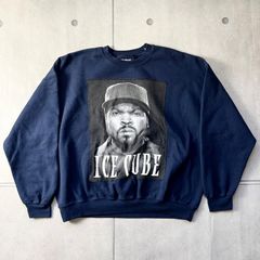ICE CUBEアイスキューブ リメイク スウェット GILDANボディ 2XL ネイビー