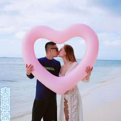 大きい　浮き輪　夏　海水浴　プール　インスタ　大人用　ビーチ　レディース　海　フロート　ピンク　レッド　ハート型　映え　ビッグ　サイズ　ナイトプール　プロポーズ　サプライズ　結婚式　装飾　小道具
