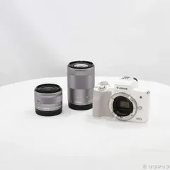 EOS Kiss M ダブルズームキット（極美品） Amazon | Canon ミラーレス一眼カメラ EOS Kiss M ダブルズーム