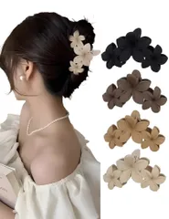 新品 ZYOWAIT ヘアクリップ 大きめ バンスクリップ 髪留め しっかりとまる クリップ バレッタ 髪ドメクリップ ヘアくりっつぷ おしゃれ 大人 可愛い 髪留め おしゃれ 毛量多い 髪とめクリップ 韓国 ヘアークリップ ヘアくりっぷ ヘアアクセサリー h