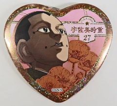 ゴールデンカムイ 宇佐美時重 愛です缶バッジ ハート型 - メルカリ