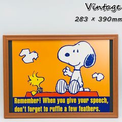 1980's PEANUTS スヌーピー ヴィンテージ ポスター USA SNOOPY poster
