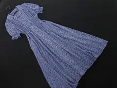 Heather ヘザー 花柄 ワンピース sizeF/水色 ■◆ レディース
