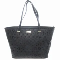 ケイトスペード KATE SPADE CEDAR STREET PERFORA SMALL HARMONY トートバッグ レザー フラワー 黒 ブラック PXRU4941 /UD
