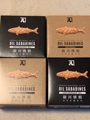かねはち　OIL SABADINER 駿河薫製油漬2種　計4個