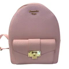 ♪2887 サマンサベガ samantha vega リュック 中古 ピンク アーチ型リュック