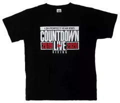 【中古】Tシャツ Tシャツ ブラック Mサイズ 「LDH PERFECT YEAR 2020 COUNTDOWN LIVE 2019→2020 “RISING”」