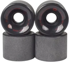 Crystal craft スケートボード用ウィール 高性能 60mmx45mm 耐久性 スムーズなライディング 高反発 衝撃吸収 安定感 トリック対応 軽量 スタイリッシュデザイン(クリアブラック)