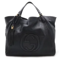グッチGUCCI 282308 ソーホー インターロッキングG レザー ブラック GUCCI(グッチ) Interlocking G leather daypack ソーホー インター