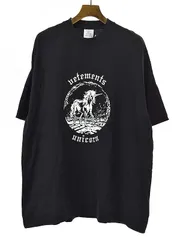 VETEMENTS ヴェトモン 22SS DOUBLE UNICORN TEE ダブルユニコーン