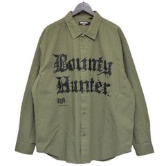 Supreme×BOUNTY HUNTER　バウンティハンター×シュプリーム　2023AW　Ripstop Shirt　プリントリップストップミリタリーシャツ　8054000205042
