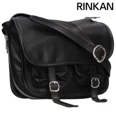 CHROME HEARTS ❗️クロムハーツ❗️百合の紋章❗️レザー ショルダーバッグ CHROME HEARTS ❗️クロムハーツ❗️百合の紋章❗️レザー ショルダー