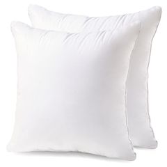 【人気商品】柔らかい 抗菌防臭 ヌードクッション 綿100％ ふっくら 側生地 2個セット 弾力 45×45cm 洗える 中身 クッション ピロー Phantoscope