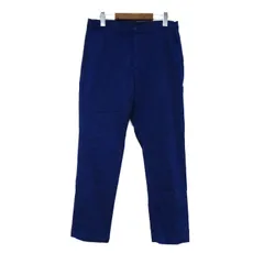 アズールバイマウジー ロングパンツ イージーパンツ ストレッチ ブランド ボトムス メンズ Lサイズ ブルー系 AZUL by moussy 【中古】