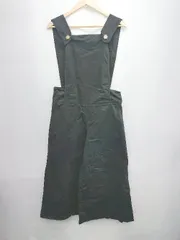 ◇ Ray BEAMS レイ ビームス カジュアル フレアパンツ オーバーオール ブラック レディース P  【1310020000515】