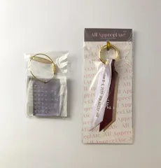 【まとめ売り】 宇野実彩子 キーリング 2点セット