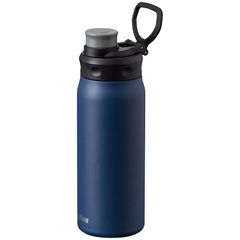 【新品】 アトラス 水筒 600ml 直飲み 保冷 真空断熱 スポーツボトル 軽量 スポーツドリンク対応 持ち運びに便利 ハンドル付き ダイレクトボトル アクティバ ネイビー ADHB-600NV 0