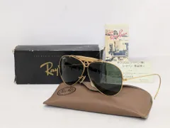 RAY-BAN レイバン ティアドロップ サングラス シューター ヴィンテージ USA製 B&L ボシュロム社製 ゴールド