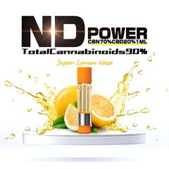 CBN 70% CBD 20% 1ml レセプターテルペン GABA132-配合 Super Lemon Haze