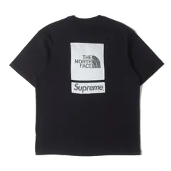 【美品】Supreme シュプリーム Tシャツ サイズ:M / 24SS THE NORTH FACE ロゴプリント クルーネック Tシャツ (S/S Top) / ブラック 黒 / トップス カットソー 半袖 / コラボ【メンズ】【中古】