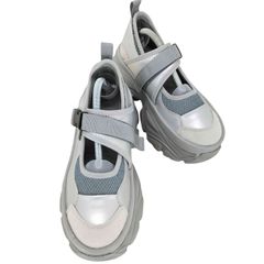 ジーナシス JEANASIS asymmetry sneakers 厚底スニーカー