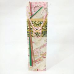 コロコロコイン 彩どりおふだ 友禅紙 四季草花紋 白 御祝儀 ご長寿祝い 手作りの想いが伝わります