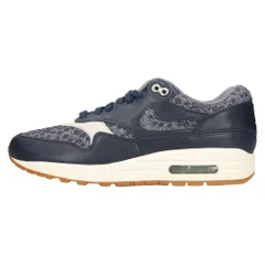 NIKE (ナイキ) WMNS AIR MAX 1 PRM ウィメンズ エアマックス1 プレミアム ローカットスニーカー ネイビーUS10/27cm 454746-403