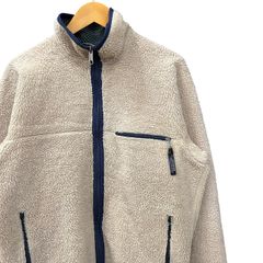 90s ビンテージ パタゴニア レトロカーディガン フリースジャケット M ベージュ USA製 90年代 vintage ヴィンテージ アメリカ製 patagonia