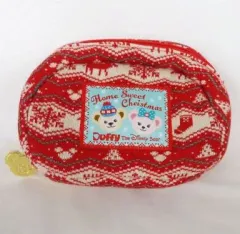 【中古】バッグ(キャラクター) ダッフィー＆シェリーメイ ポーチ 「ダッフィーのクリスマス2011」 東京ディズニーシー限定 