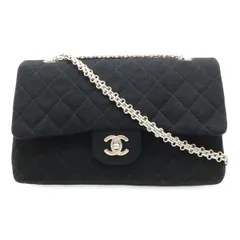 CHANEL✨【極美品】マトラッセ　シャネル　コットン チェーンショルダーバッグ マトラッセ シャネル ショルダーバッグ チェーンバッグ コットン