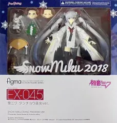 【中古】フィギュア figma 雪ミク タンチョウ巫女ver. 「キャラクター・ボーカル・シリーズ01 初音ミク」 第69回 さっぽろ雪まつり＆ワンダーフェスティバル2018冬＆GOODSMILE ONLINE SHOP限定