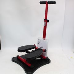 279)【専用ハンドル付き】健康ステッパー ナイスデイ コンパクト レッド