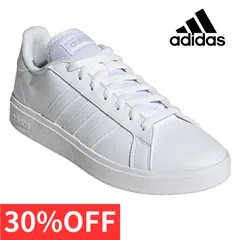新品! 定価7,150円 アディダス JH9363 25-28cm ホワイト メンズ adidas グランドコート TD スニーカー 靴 シューズ メンズシューズ  メンズスニーカー JH 9363 25.5 26 cm