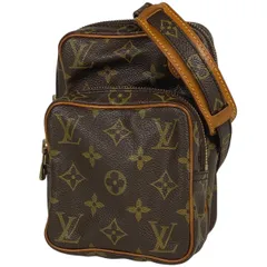 ルイ・ヴィトン Louis Vuitton ミニ アマゾン 斜め掛け 旧型 ポシェット ショルダーバッグ モノグラム ブラウン M45238 レディース 【中古】