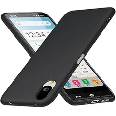 【数量限定】薄型 TPU シリコン カバー シャープ 耐衝撃 A201SH スマホケース SHGO9 active 落下防止 BASlO ケース ケース 6 軽量-ブラック Sumaho Simple シンプルスマホ6 Ｈａｖａｙａ