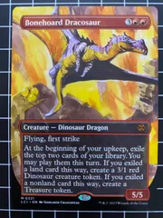 骨集めのドラコサウルス 日本語版 プロモ 2枚 骨集めのドラコサウルス (Bonehoard Dracosaur) · The Lost