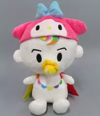 【中古】ぬいぐるみ 小田ちゃん(B/マイメロディ) ハローキティとマイメロディBIGぬいぐるみ 「7ORDER×サンリオキャラクターズ」