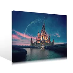 ディズニーリゾート入手困難B0サイズポスター○左上キレ有補修済
