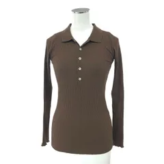 POLO RALPH LAUREN ポロラルフローレン リブトップス サイズ:XS     ブラウン レディース / 240001157948