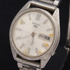ジャンク】SEIKO セイコー 5アクタス 21石 自動巻き シルバー - メルカリ